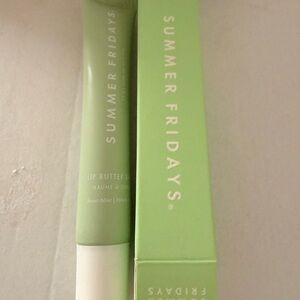Summer Fridays Lip Butter Balm in Mint Green